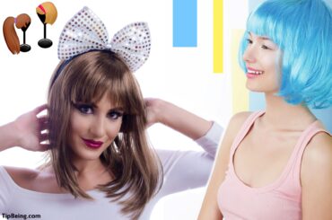 How to Style a Wig Properly. Must Read Tips from the Professionals. Beautiful Fashion Girls Lady Women Colorful Hair.